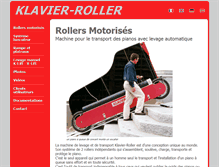 Tablet Screenshot of klavier-roller.com